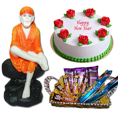 "Designer Fancy Rakhi - FR- 8180 A - Code 044 (2 RAKHIS) - Click here to View more details about this Product